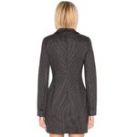 Bailey 44 Black & Anthracite Peter the Great Striped Tunic Blazer Size L Photo 6