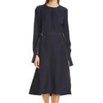 Ted Baker Aminna Navy Utility Midi Dress Size 2 (US Size 6) Photo 1