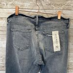 Just Black Womens 32 Jeans Riley Distressed Skinny Crop NWT Light Washed USA Photo 14