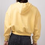 Billabong  Yellow Oversized Graphic Hoodie Photo 1