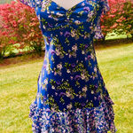 Forever 21  Floral Tiered Mini Dress Photo 0