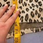 Glam  Chic Leopard Print Blouse with Black Accents Photo 3