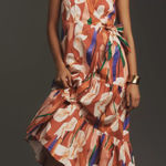 Hutch  Stace Sleeveless Wrap Midi Dress Size Large Photo 0