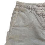 Poetry relaxed Straight Leg Linen Trousers Light Gray Size 4 Photo 8