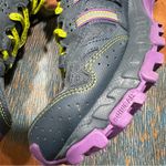 Adidas  Kanadia TR Trail running shoes purple gray yellow size 8 Photo 6