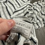 Faithfull the Brand Striped Es Calo Off Shoulder Black & White Top Size 6 Photo 6