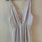Victoria's Secret  Here Comes The Bride Bridal Teddy White Satin Romper SZ M NEW Photo 2