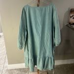 Ava & Viv  Women’s Green Short Sleeve Tiered Dress NWT Size 3X Photo 3