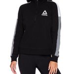 Reebok Half Zip Turtleneck Fleece Sweatshirt Photo 1
