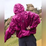 Free People NWT FP Movement X  Light Packer Hike Pullover Jacket In Berry Photo 5