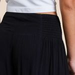 HYFVE  Tie Front Ruched Tiered Pants Photo 1