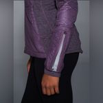 Lululemon  Rebel Runner Jacket Heathered Black/Purple Fog Size 4 Photo 1
