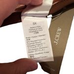 J.Crew O-Ring Tie-Shoulder Bikini Swim Top in Brown Sz 3XL Plus NEW Photo 3