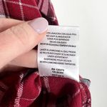 Wrangler Wrancher Shirt 100% Cotton Plaid Flannel Rodeo Longer in Back Sz Medium Photo 5