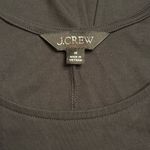 J.Crew women’s Scoop neck long knit Tank dress black Size M NWOT Photo 3