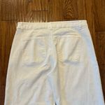 D. Jeans  white wide leg button fly jeans size 16 Photo 4