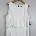 Gabby Skye  Occasion Jumpsuit Womens 16 White Gold‎ Floral Sleeveless Stretch NWT Photo 1