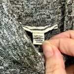 American Eagle  Women’s Long Sleeve Open Back Sweater Dress Black White Small EUC Photo 3