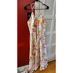 Favorite Daughter The Halting Traffic Dress Oahu Watercolor White Size 16 Photo 8
