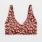 Aerie OFFLINE by  Goals Plunge Sports Bra in Maplewood Size XS New Photo 1