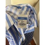 J. McLaughlin New‎  Alexis Shirt in Blue White Stripe Small s Photo 9