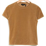 Theory NWT Velvet Knit Tiny Tee Photo 0