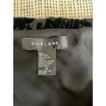 Womens Skirt Sz 14 Black Burnout Velvet Floral Silk Blend Y2K Gothic Boho Photo 2