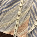 Cotton Candy LA  Strapless Striped‎ Dress Womens Medium Beachy Coastal Rayon Photo 15