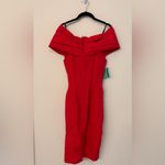 Gunne Sax Vintage by Jessica McClintock Red Semi-Formal size 9 DEADSTOCK RARE Photo 6