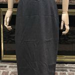 Armani Collezioni Giorgio grey wool-blend midi pencil skirt / 6/ EUC Photo 0