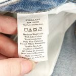 Everlane  High Rise The Curvy Cheeky Straight Leg Crop Jeans Medium Wash Blue 25 Photo 5