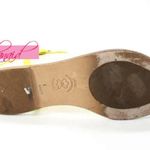 J.Crew  Dauphine Neon Patent T-Strap Sandals Yellow Tan Leather Buckle Flats 6 Photo 4