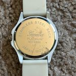 Geneva Platinum women’s silicon‎ white/silver adjustable watch White Photo 4