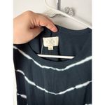 Thread & Supply Sleeveless Swing Dress Women's Small Black White Jersey Knit Photo 2