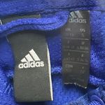 Adidas  Floral Badge of Sport Hoodie Women's Small Mystery Ink Blue Pullover GUC Photo 5
