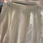 White Cheerleader Skirt Size M Photo 0