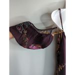 Dress Forum Purple Floral Cold Should Top Women L NWT Bohemian Coastal Cowgirl Photo 1