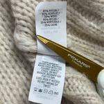 Aerie  Cable‎ Knit Sweater Women's Size Medium Oversized Nylon Acrylic Wool Blend Photo 7