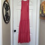 Anthropologie  Sundry Pink Tiered Tank Dress Photo 7