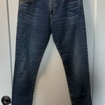 AG Adriano Goldschmied AG Jeans The Farrah Skinny Ankle High Rise Waist Cutoff Hem Dark Wash 28R Photo 0