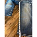 BKE  Denim Culture Cropped Jeans Women 25 Y2K Grunge Western Cowgirl Thick Stitch Photo 5