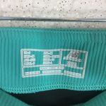 New Balance Black Teal Workout Crop Capri Pants Small Lightning Dry Gym Capris Photo 3