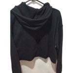 Erin Andrews Chicago Bulls black cropped hoodie Large L NBA Photo 4