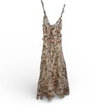 Anthropologie  Sleeveless Smocked-Waist Ruffled Midi Dress small cottagecore Photo 4