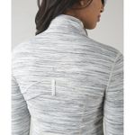 Lululemon  Size 6 Define Jacket Space Dye Camo White Silver Spoon Luon Stretch Photo 1