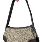 Vintage Y2K Brown Canvas Shoulder Bag Photo 0