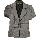 XOXO Y2K Short Sleeved Houndstooth Blazer Size S Photo 0