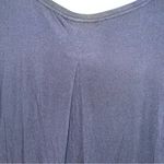 Majestic Filatures Deluxe TeeShirt 3/4 Sleeve Wide Neck Tee Size Small Black Photo 3