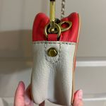 orYANY Leather Pebbled Red/White Crossbody Bag Red Photo 6