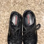 Prada Vintage 3E4897  Leather Women's Sneakers Black Photo 2